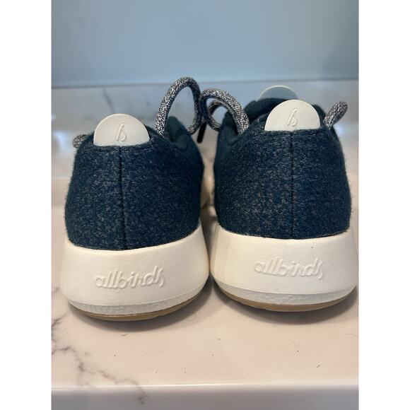 Allbirds Women’s Wool Runner Mizzle Aurora‎ Cream Sole Running Shoes Size 8 - Picture 8 of 10